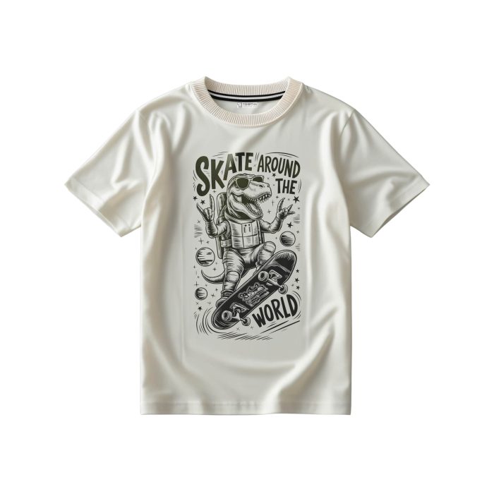 تیشرت با طرح دایناسور