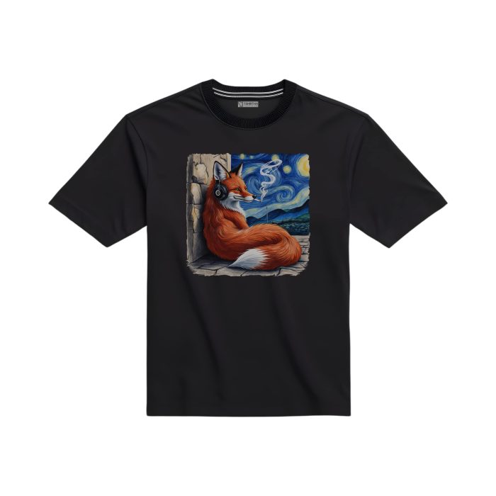 تیشرت با طرح روباه