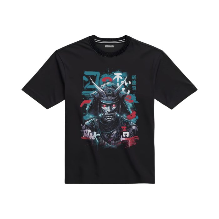 تیشرت با طرح سامورایی مدرن