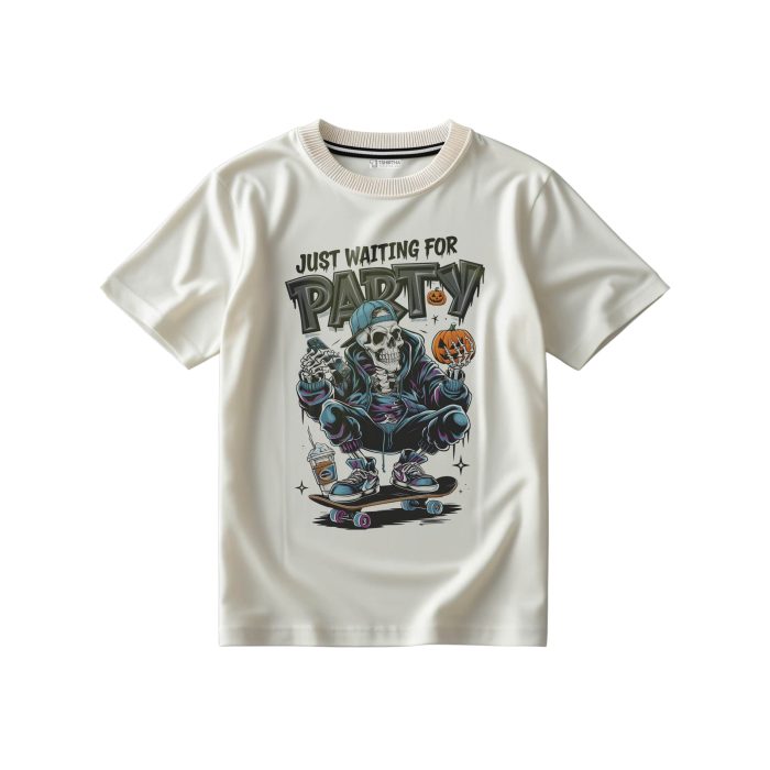 تیشرت با طرح اسکلت تیشرت با طرح اسکلت