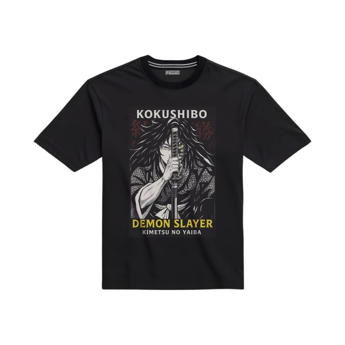 تیشرت با طرح انیمه شیطان کش کوکوشیبو