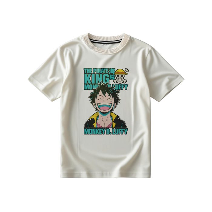 تیشرت با طرح مونکی دی لوفی از انیمه ون پیس