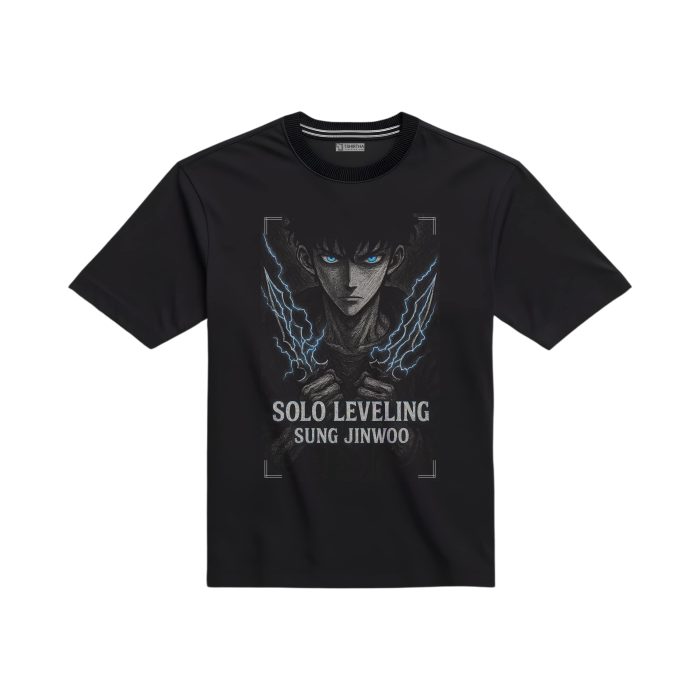 تیشرت با طرح سولو لولینگ و شخصیت سونگ جین وو تیشرت با طرح سولو لولینگ و شخصیت سونگ جین وو