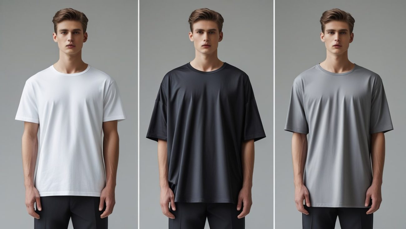 تیشرت لانگ، اورسایز و رگولارفیت