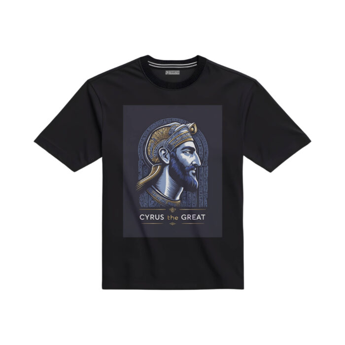 تیشرت با طرح کوروش کبیر