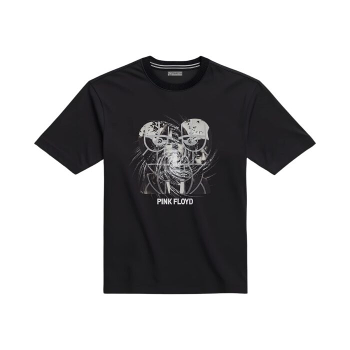 تیشرت مشکی طرح پینک فلوید