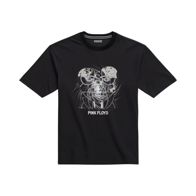تیشرت مشکی طرح پینک فلوید
