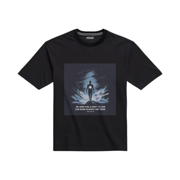 تیشرت طرح سخنی از نیچه