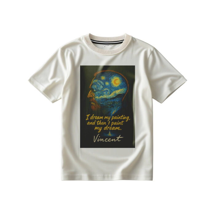 تیشرت طرح ونسان ون گوگ